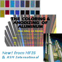 The coloring & anodizing of aluminium